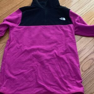 Pink The North Face fleece